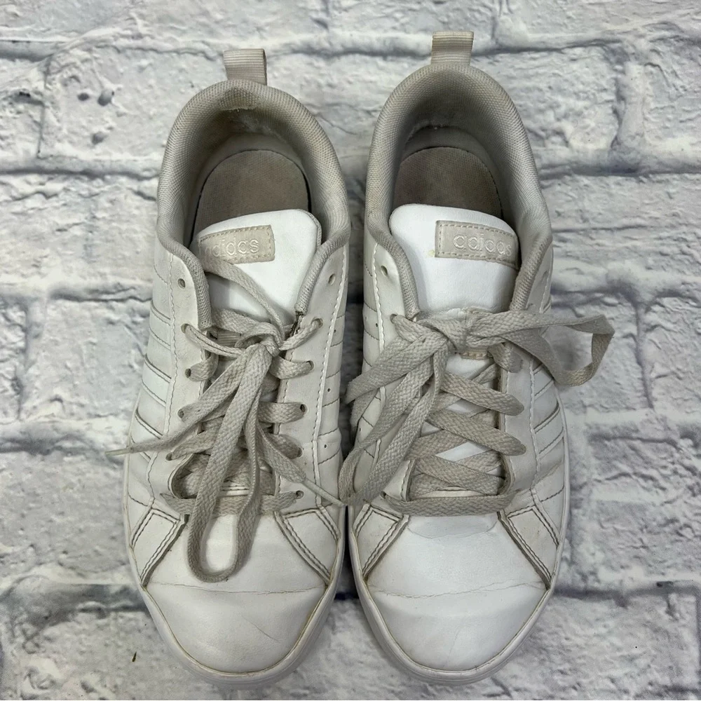 ADIDAS Neo VS Pace White Casual Sneakers | Women's Size 6.5